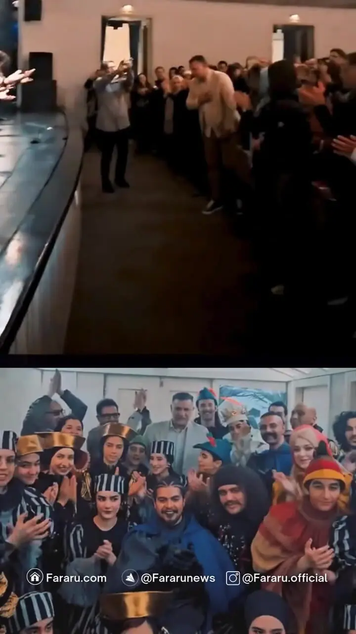 علی دایی در صحنه تئاتر غوغا به پا کرد + ببینید